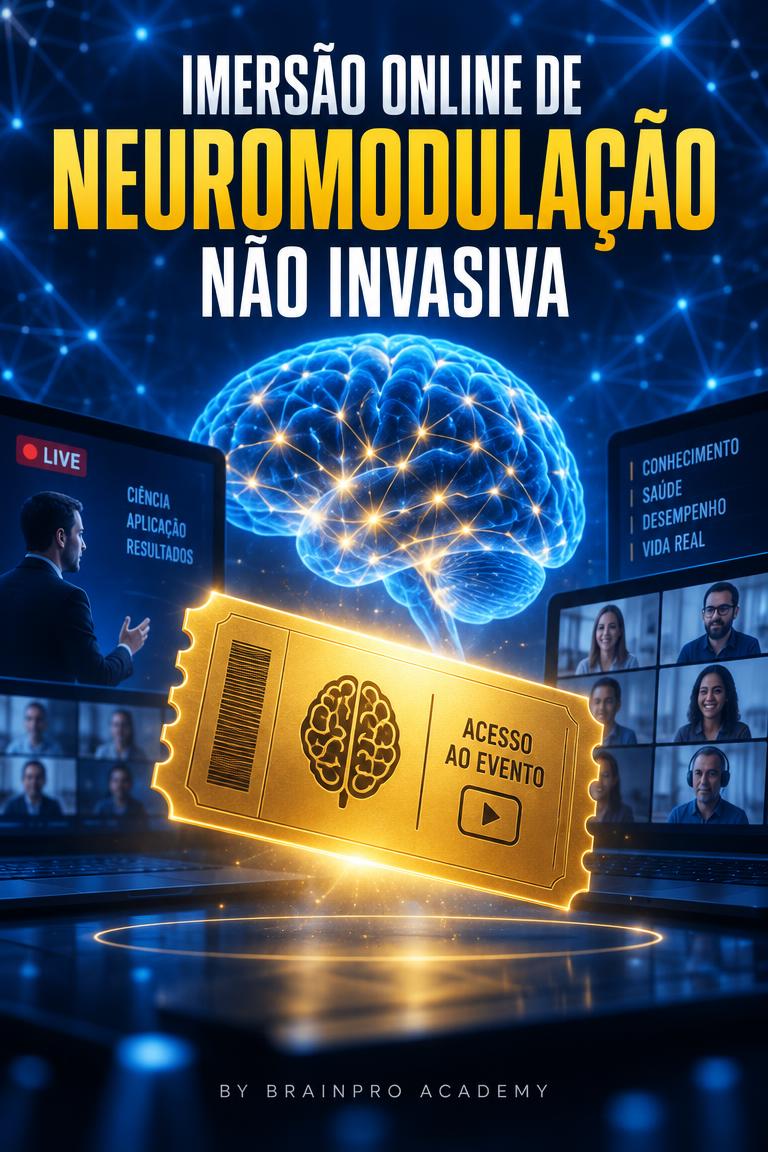 Bônus 8 · Ingresso para a Imersão Online de Neuromodulação Não Invasiva